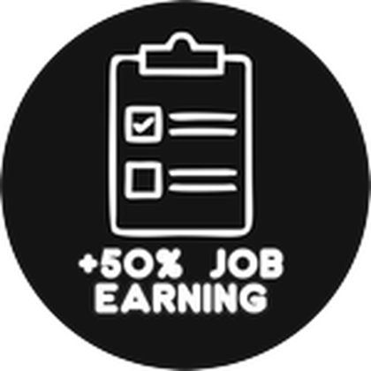 +50% Job Earning